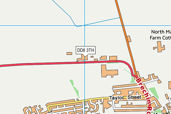 DD8 3TH map - OS VectorMap District (Ordnance Survey) DD8 3TH map - OS VectorMap District (Ordnance Survey)