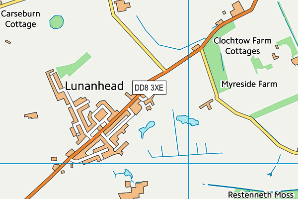 DD8 3XE map - OS VectorMap District (Ordnance Survey) DD8 3XE map - OS VectorMap District (Ordnance Survey)