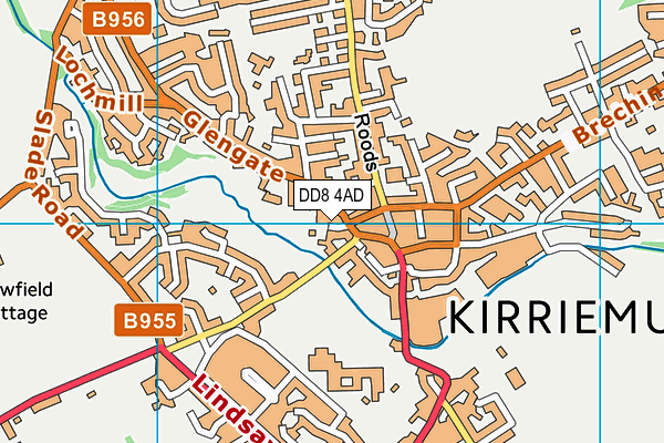 DD8 4AD map - OS VectorMap District (Ordnance Survey) DD8 4AD map - OS VectorMap District (Ordnance Survey)