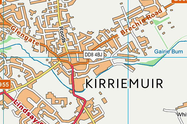 DD8 4BJ map - OS VectorMap District (Ordnance Survey) DD8 4BJ map - OS VectorMap District (Ordnance Survey)