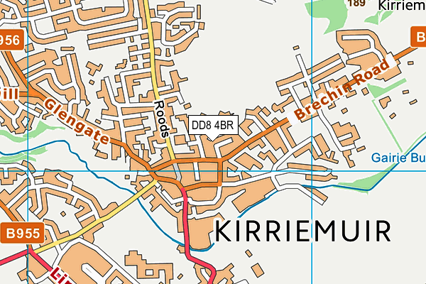 DD8 4BR map - OS VectorMap District (Ordnance Survey) DD8 4BR map - OS VectorMap District (Ordnance Survey)