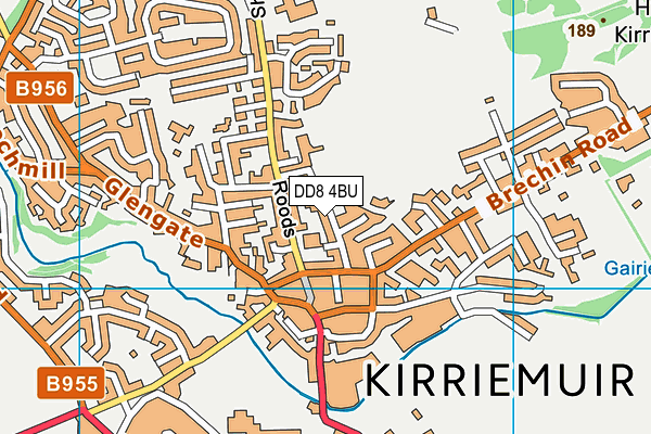 DD8 4BU map - OS VectorMap District (Ordnance Survey) DD8 4BU map - OS VectorMap District (Ordnance Survey)