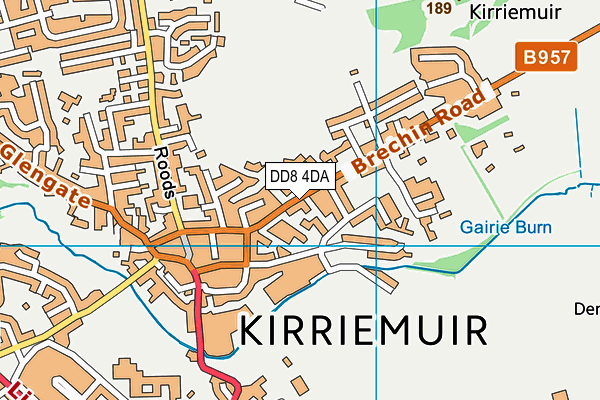 DD8 4DA map - OS VectorMap District (Ordnance Survey) DD8 4DA map - OS VectorMap District (Ordnance Survey)
