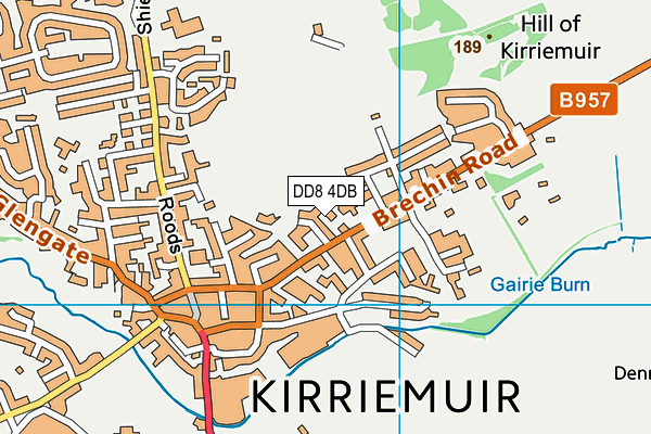 DD8 4DB map - OS VectorMap District (Ordnance Survey) DD8 4DB map - OS VectorMap District (Ordnance Survey)