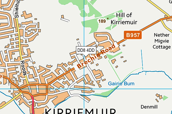 DD8 4DD map - OS VectorMap District (Ordnance Survey) DD8 4DD map - OS VectorMap District (Ordnance Survey)