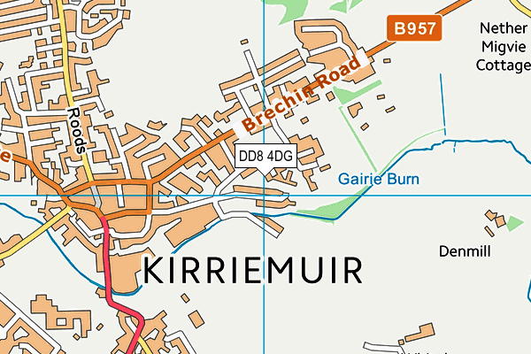 DD8 4DG map - OS VectorMap District (Ordnance Survey) DD8 4DG map - OS VectorMap District (Ordnance Survey)