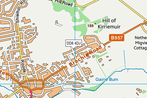 DD8 4DJ map - OS VectorMap District (Ordnance Survey) DD8 4DJ map - OS VectorMap District (Ordnance Survey)