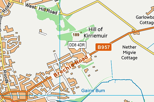 DD8 4DR map - OS VectorMap District (Ordnance Survey) DD8 4DR map - OS VectorMap District (Ordnance Survey)