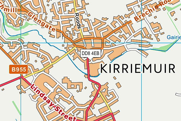 DD8 4EB map - OS VectorMap District (Ordnance Survey) DD8 4EB map - OS VectorMap District (Ordnance Survey)