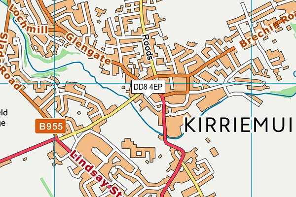 DD8 4EP map - OS VectorMap District (Ordnance Survey) DD8 4EP map - OS VectorMap District (Ordnance Survey)