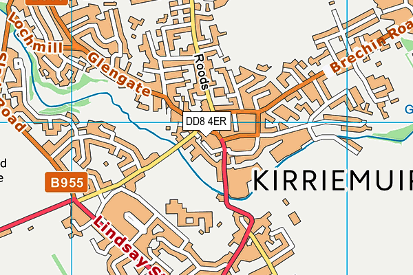 DD8 4ER map - OS VectorMap District (Ordnance Survey) DD8 4ER map - OS VectorMap District (Ordnance Survey)