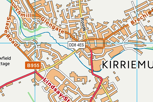DD8 4ES map - OS VectorMap District (Ordnance Survey) DD8 4ES map - OS VectorMap District (Ordnance Survey)