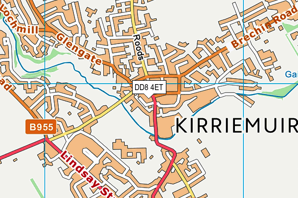 DD8 4ET map - OS VectorMap District (Ordnance Survey) DD8 4ET map - OS VectorMap District (Ordnance Survey)