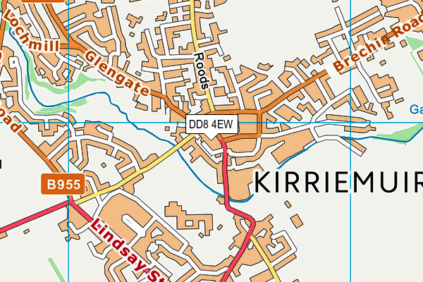 DD8 4EW map - OS VectorMap District (Ordnance Survey) DD8 4EW map - OS VectorMap District (Ordnance Survey)