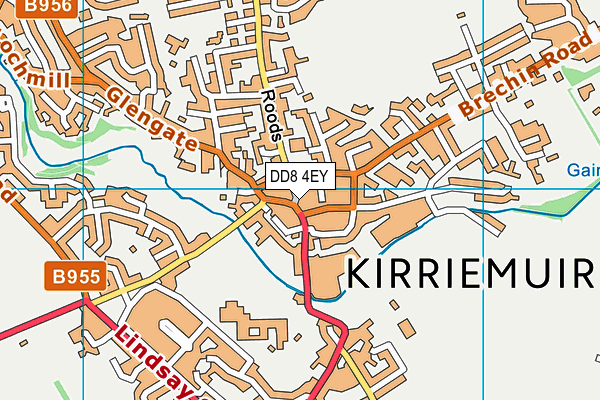 DD8 4EY map - OS VectorMap District (Ordnance Survey) DD8 4EY map - OS VectorMap District (Ordnance Survey)