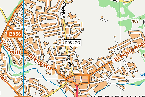 DD8 4GQ map - OS VectorMap District (Ordnance Survey) DD8 4GQ map - OS VectorMap District (Ordnance Survey)