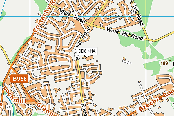 DD8 4HA map - OS VectorMap District (Ordnance Survey) DD8 4HA map - OS VectorMap District (Ordnance Survey)