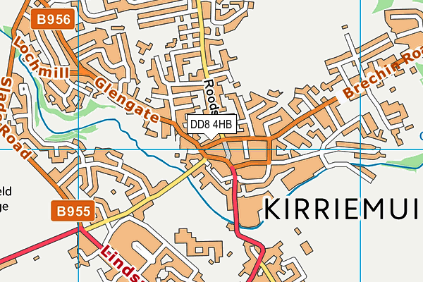 DD8 4HB map - OS VectorMap District (Ordnance Survey) DD8 4HB map - OS VectorMap District (Ordnance Survey)