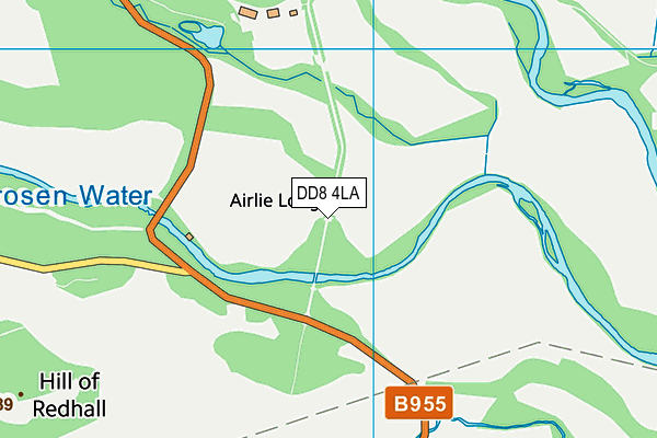 DD8 4LA map - OS VectorMap District (Ordnance Survey) DD8 4LA map - OS VectorMap District (Ordnance Survey)