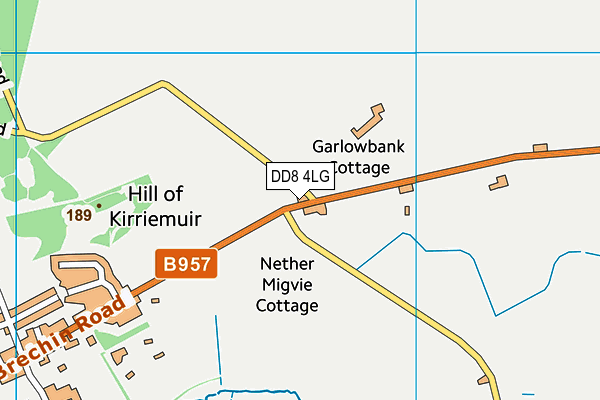 DD8 4LG map - OS VectorMap District (Ordnance Survey) DD8 4LG map - OS VectorMap District (Ordnance Survey)