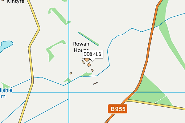 DD8 4LS map - OS VectorMap District (Ordnance Survey) DD8 4LS map - OS VectorMap District (Ordnance Survey)
