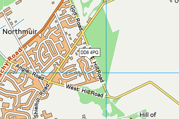 DD8 4PQ map - OS VectorMap District (Ordnance Survey) DD8 4PQ map - OS VectorMap District (Ordnance Survey)