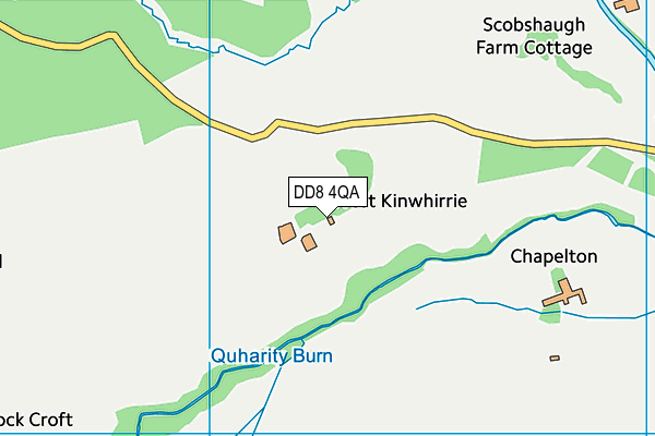 DD8 4QA map - OS VectorMap District (Ordnance Survey) DD8 4QA map - OS VectorMap District (Ordnance Survey)