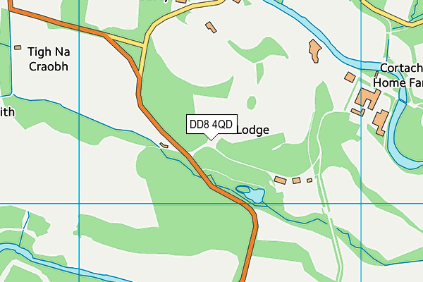 DD8 4QD map - OS VectorMap District (Ordnance Survey) DD8 4QD map - OS VectorMap District (Ordnance Survey)