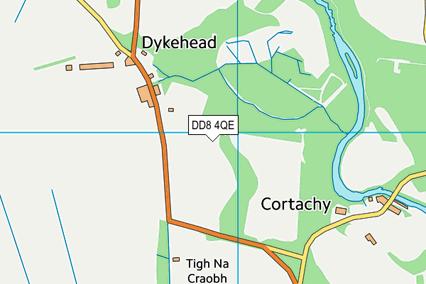 DD8 4QE map - OS VectorMap District (Ordnance Survey) DD8 4QE map - OS VectorMap District (Ordnance Survey)