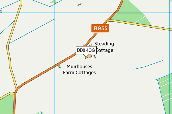 DD8 4QG map - OS VectorMap District (Ordnance Survey)