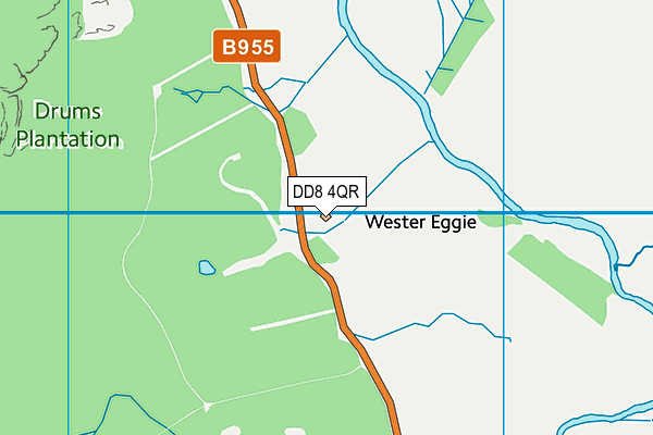 DD8 4QR map - OS VectorMap District (Ordnance Survey) DD8 4QR map - OS VectorMap District (Ordnance Survey)