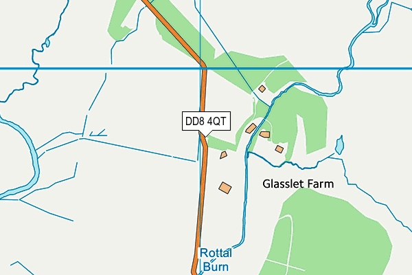 DD8 4QT map - OS VectorMap District (Ordnance Survey) DD8 4QT map - OS VectorMap District (Ordnance Survey)