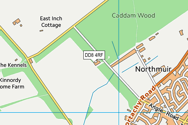 DD8 4RF map - OS VectorMap District (Ordnance Survey) DD8 4RF map - OS VectorMap District (Ordnance Survey)
