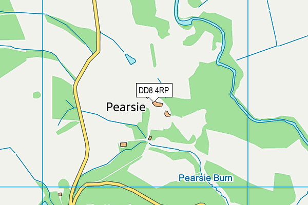 DD8 4RP map - OS VectorMap District (Ordnance Survey)