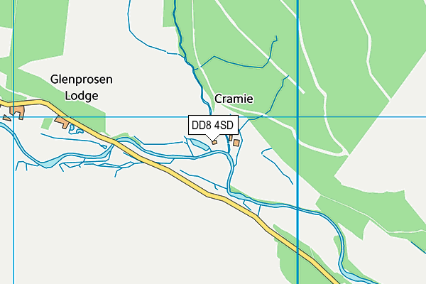 DD8 4SD map - OS VectorMap District (Ordnance Survey) DD8 4SD map - OS VectorMap District (Ordnance Survey)