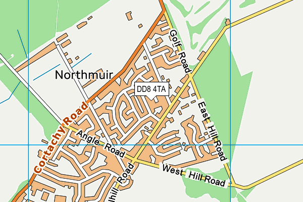 DD8 4TA map - OS VectorMap District (Ordnance Survey) DD8 4TA map - OS VectorMap District (Ordnance Survey)
