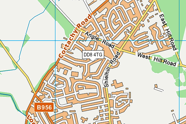 DD8 4TG map - OS VectorMap District (Ordnance Survey) DD8 4TG map - OS VectorMap District (Ordnance Survey)