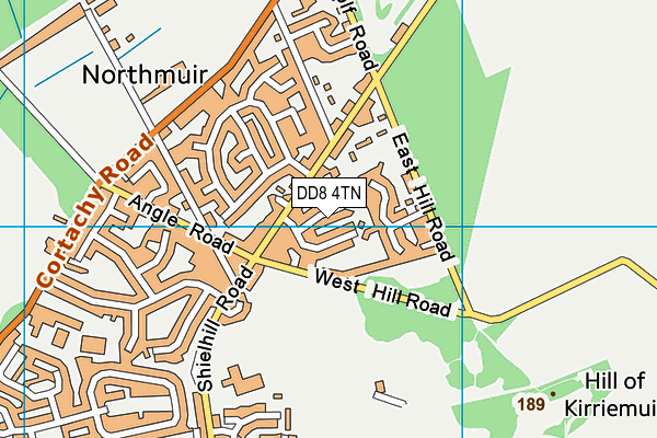 DD8 4TN map - OS VectorMap District (Ordnance Survey) DD8 4TN map - OS VectorMap District (Ordnance Survey)