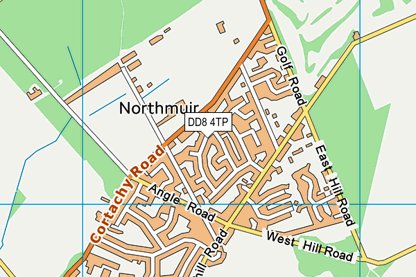 DD8 4TP map - OS VectorMap District (Ordnance Survey) DD8 4TP map - OS VectorMap District (Ordnance Survey)
