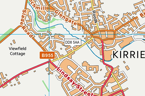 DD8 5AA map - OS VectorMap District (Ordnance Survey) DD8 5AA map - OS VectorMap District (Ordnance Survey)