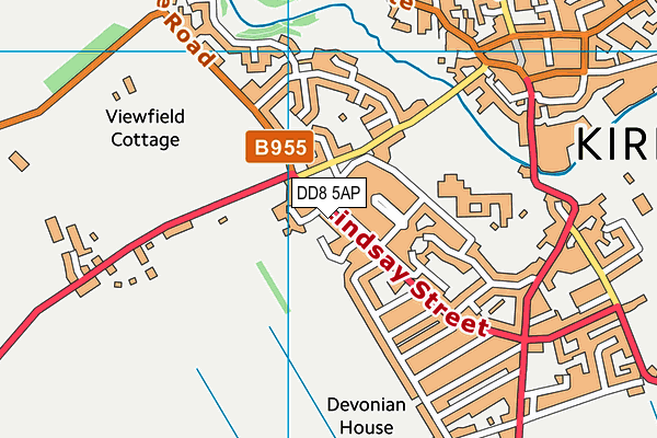 DD8 5AP map - OS VectorMap District (Ordnance Survey) DD8 5AP map - OS VectorMap District (Ordnance Survey)