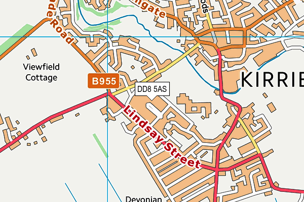 DD8 5AS map - OS VectorMap District (Ordnance Survey) DD8 5AS map - OS VectorMap District (Ordnance Survey)