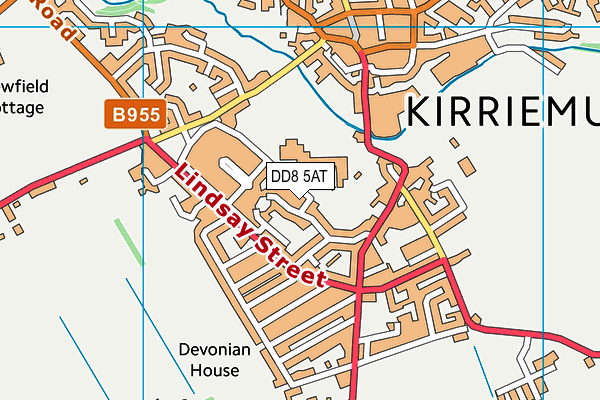 DD8 5AT map - OS VectorMap District (Ordnance Survey) DD8 5AT map - OS VectorMap District (Ordnance Survey)