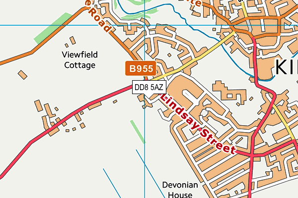 DD8 5AZ map - OS VectorMap District (Ordnance Survey) DD8 5AZ map - OS VectorMap District (Ordnance Survey)