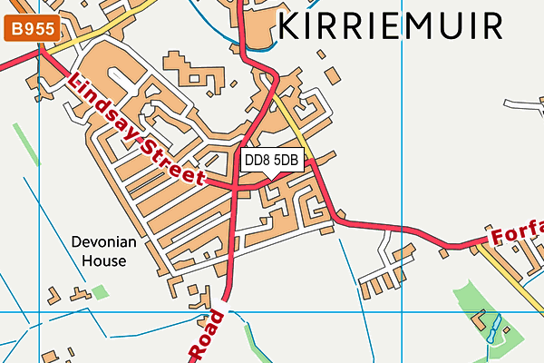 DD8 5DB map - OS VectorMap District (Ordnance Survey) DD8 5DB map - OS VectorMap District (Ordnance Survey)