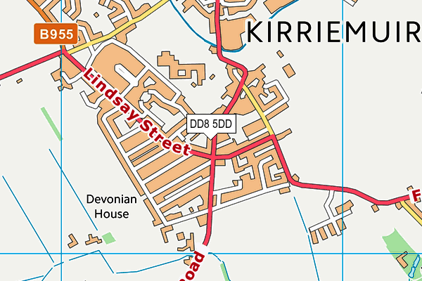 DD8 5DD map - OS VectorMap District (Ordnance Survey) DD8 5DD map - OS VectorMap District (Ordnance Survey)