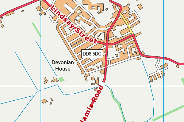 DD8 5DG map - OS VectorMap District (Ordnance Survey) DD8 5DG map - OS VectorMap District (Ordnance Survey)
