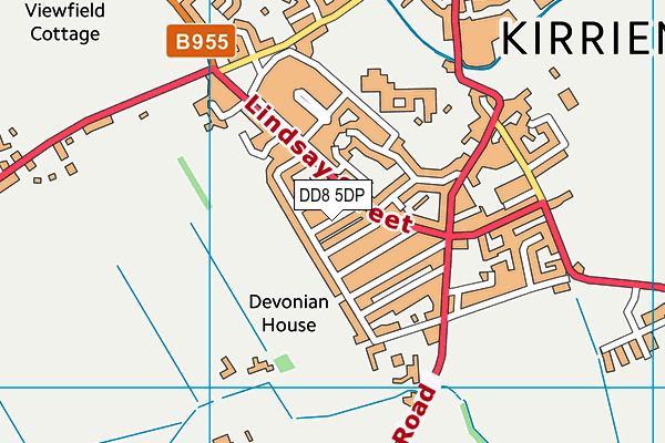 DD8 5DP map - OS VectorMap District (Ordnance Survey) DD8 5DP map - OS VectorMap District (Ordnance Survey)