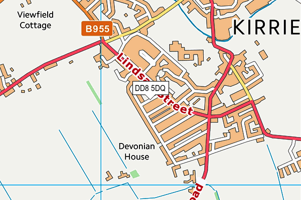 DD8 5DQ map - OS VectorMap District (Ordnance Survey) DD8 5DQ map - OS VectorMap District (Ordnance Survey)