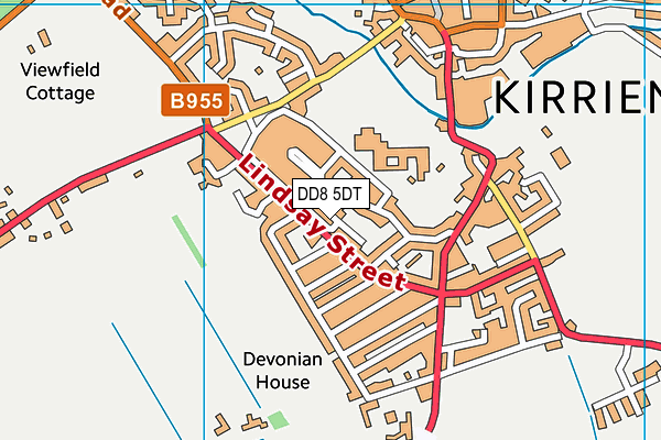 DD8 5DT map - OS VectorMap District (Ordnance Survey) DD8 5DT map - OS VectorMap District (Ordnance Survey)
